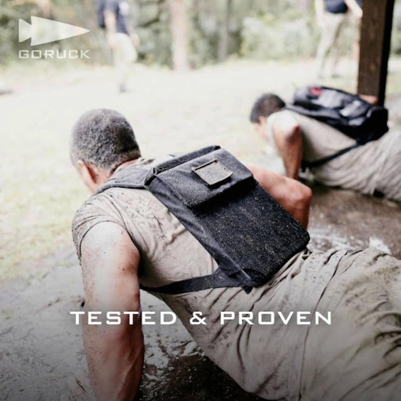 GORUCK Ruck Plate – USA Made Weight for Rucking, Strength & Fitness, Fits with Rucker & Ruck Plate Carrier – 10LB, 20LB, 30LB, 45LB - Image 4